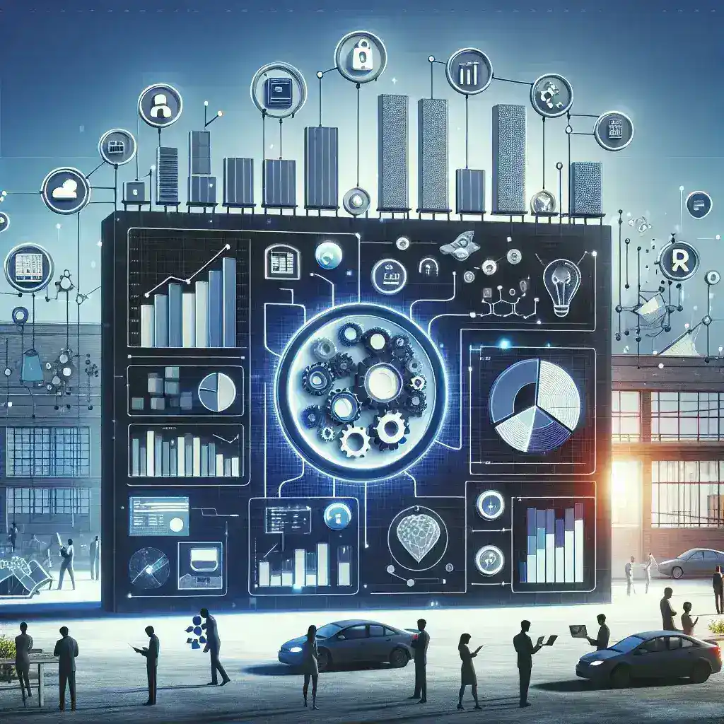 "Product intelligence dashboard showcasing web data analytics with graphs and metrics, illustrating key insights for modern businesses in a comprehensive guide."